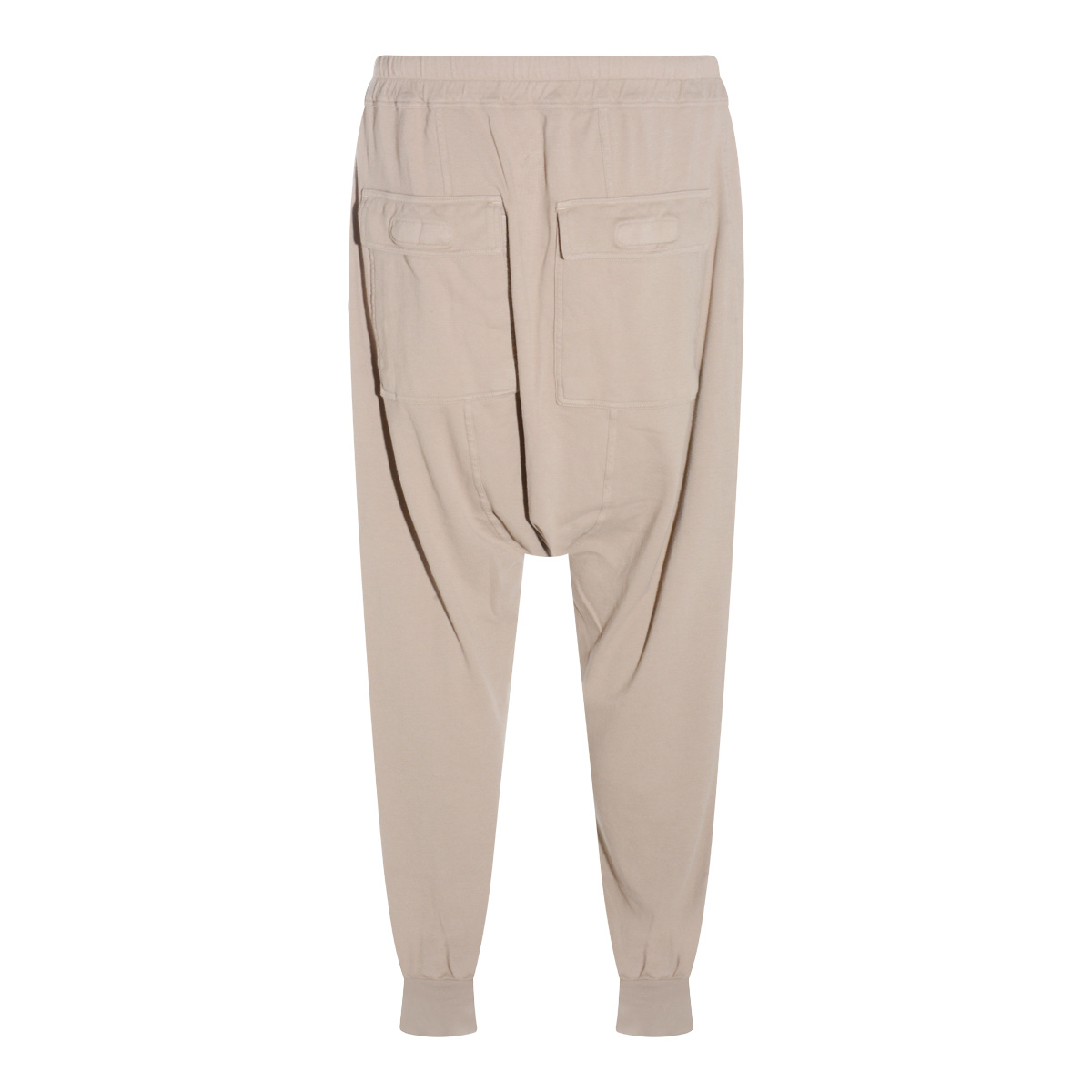 Rick Owens Drkshdw Comfortable Trousers Featuring Elastic Waistband In Brown