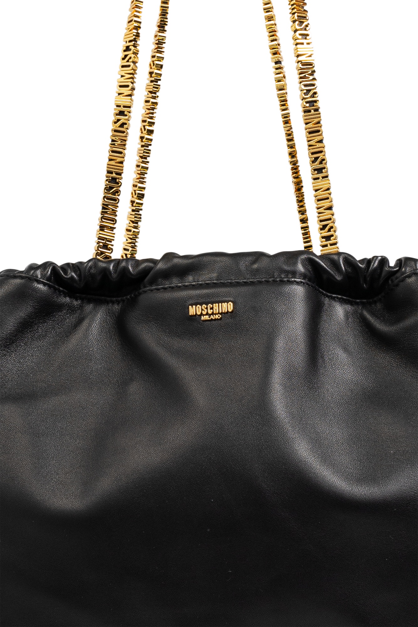 MOSCHINO LOGO SHOULDER BAG 