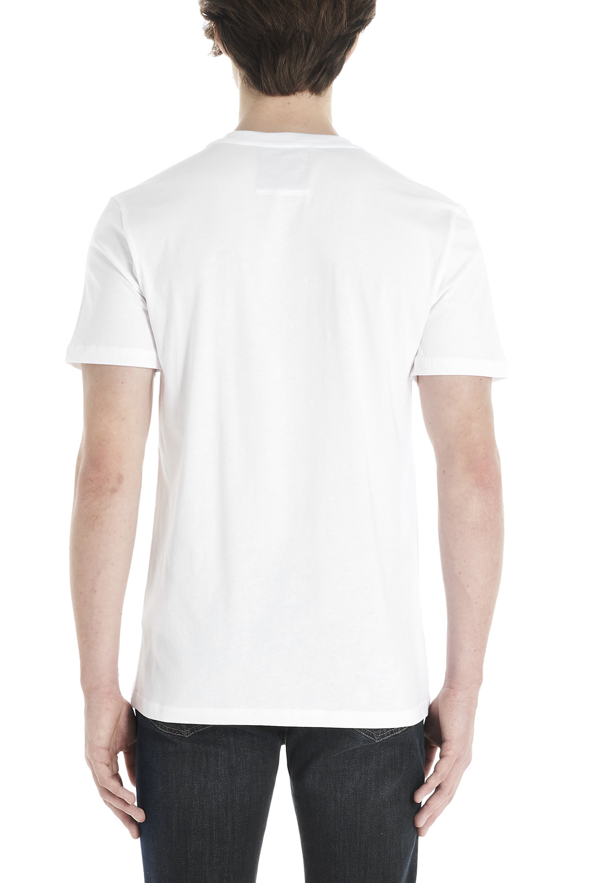Moschino Crew Neck Short Sleeves T-shirts In White