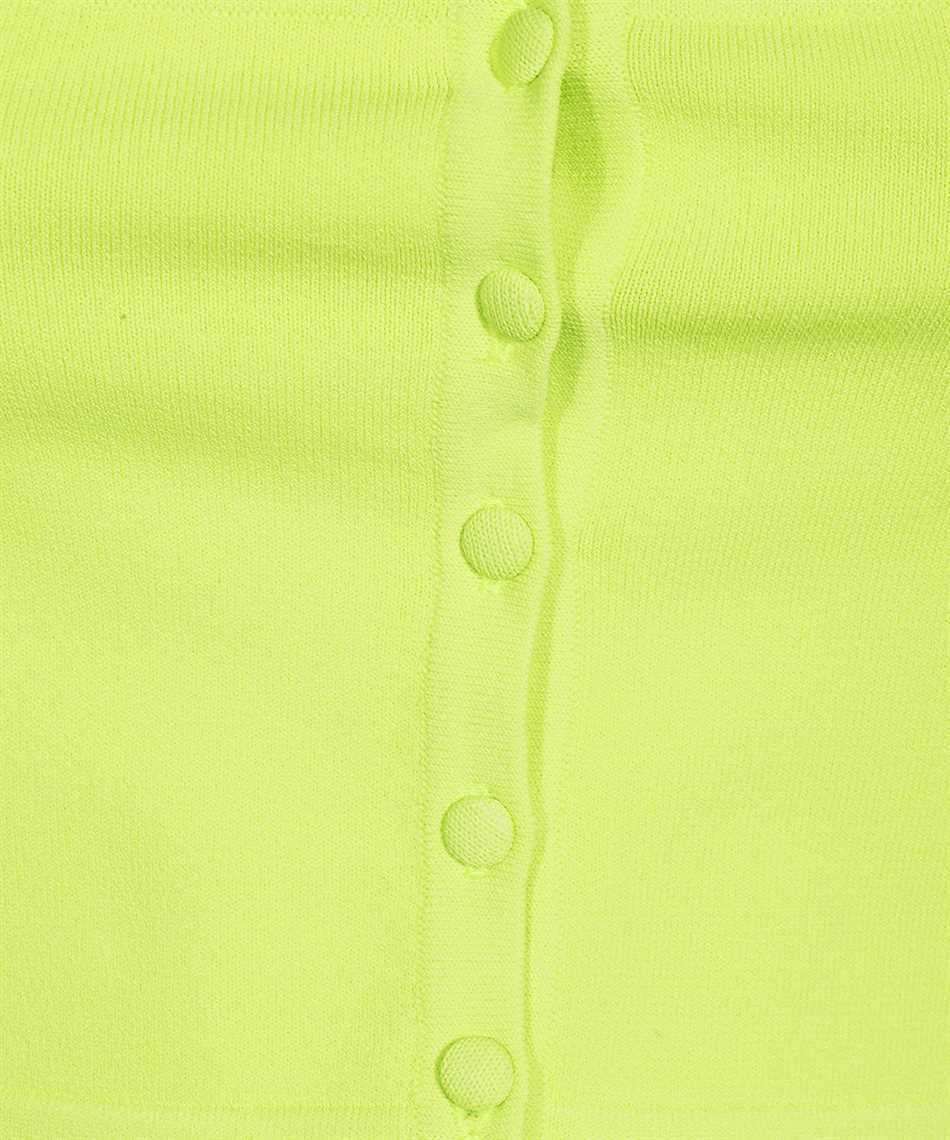 Dsquared2 Round Collar And Long-sleeved T-shirt In Yellow