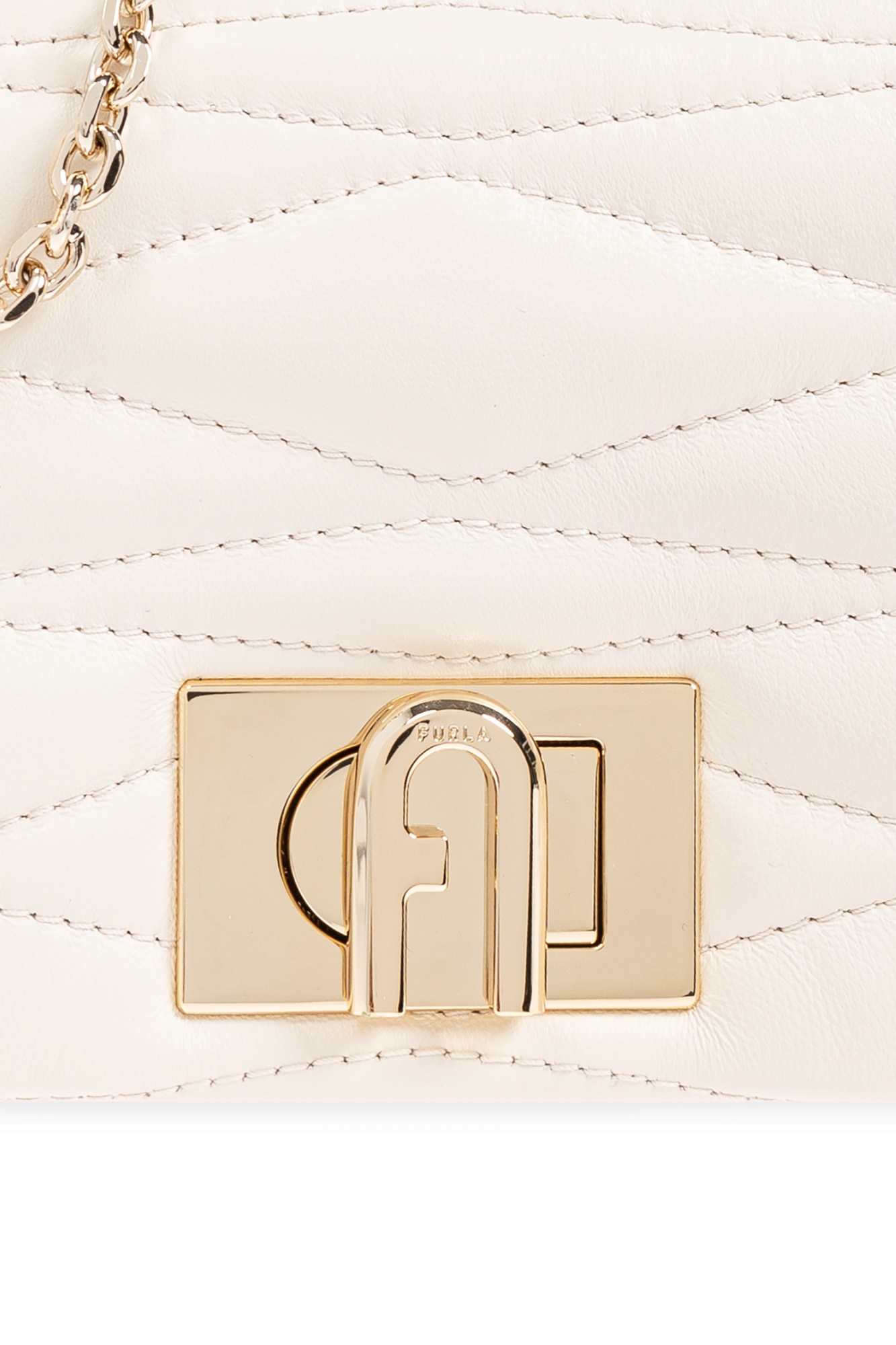 Shop Furla 1927 Cross Body Bag In White