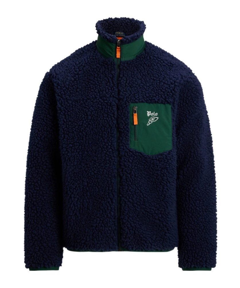 Polo Ralph Lauren Long Sleeve Jacket In Black