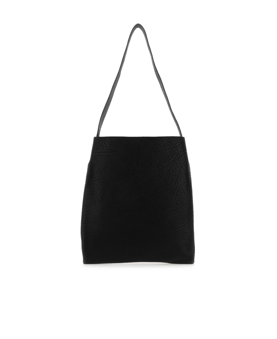 Prada Logo Shoulder Bag In Black