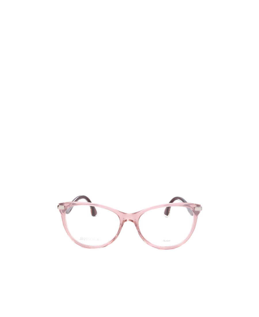 Jimmy Choo Eyewear Cat-eye Frame Glasses In Pink