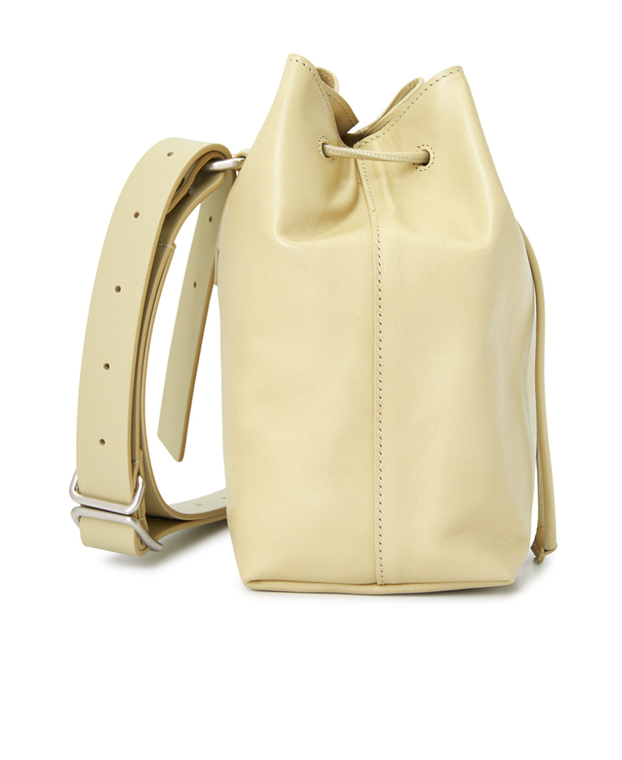 Jil Sander Logo Shoulder Bag In Nude