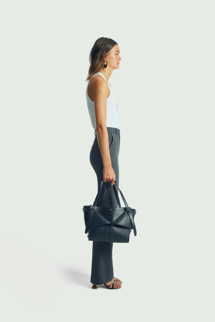 Coperni Straight Wool Casual Pants In Black
