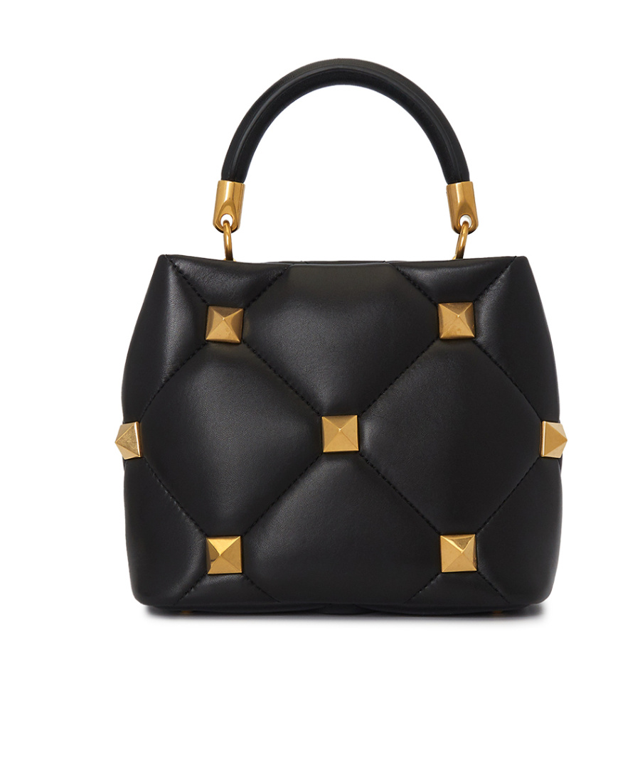 VALENTINO GARAVANI VALENTINO GARAVANI ROMAN STUD SMALL TOTE BAG