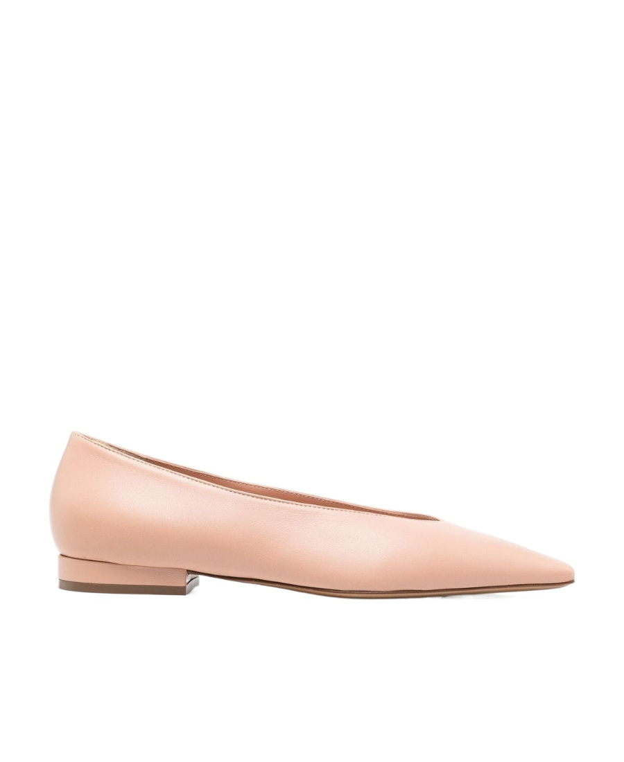 Lanvin Swing Ballerina Shoes In Nude