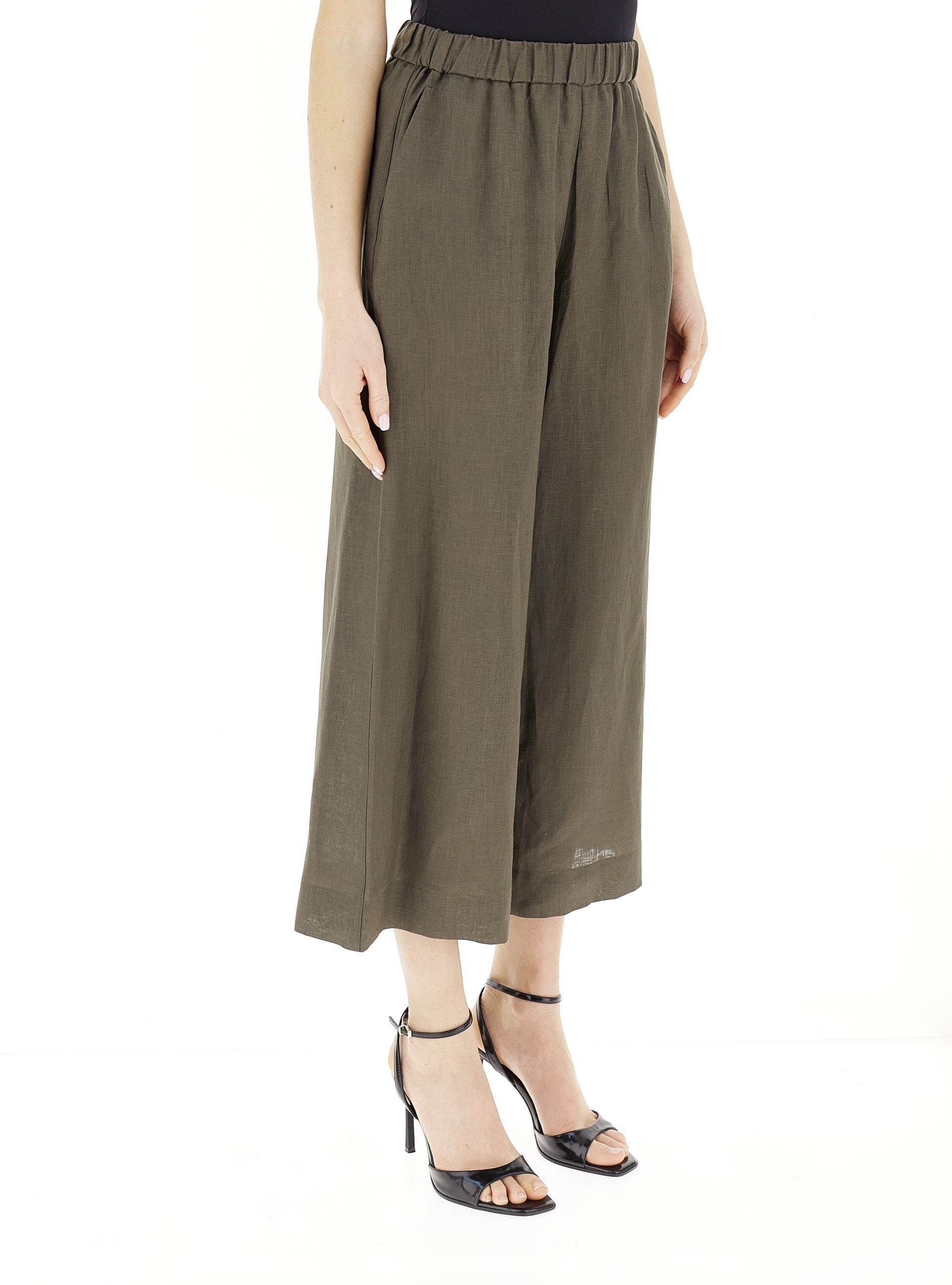 Max Mara Elastic Waist Casual Pants