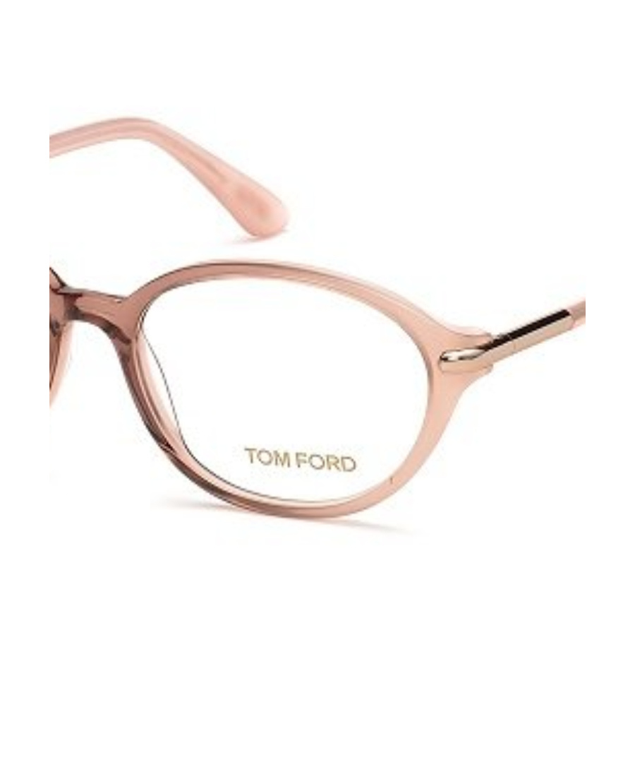 Tom Ford Oval Frame Design Flat Mirror In Nude