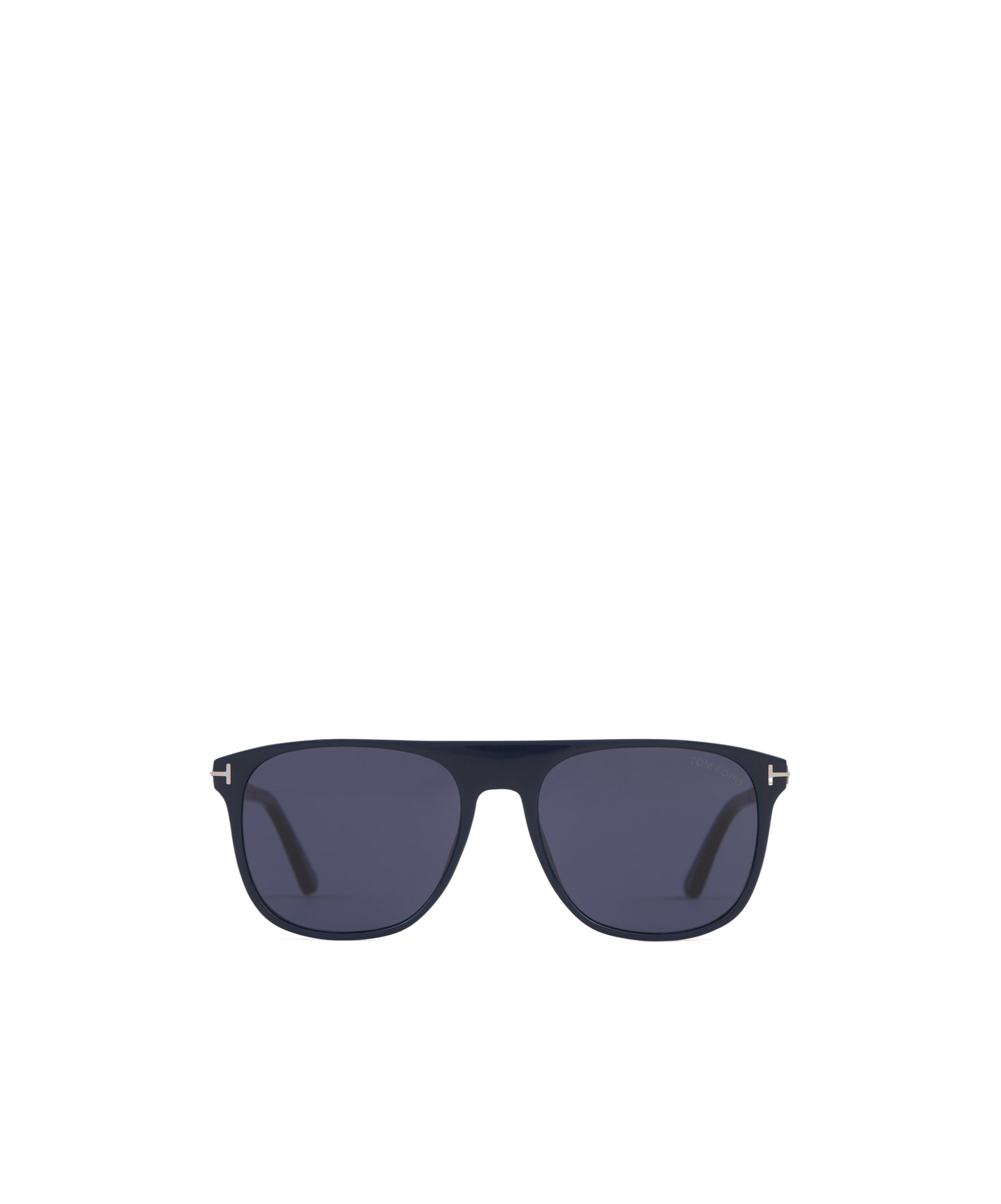Tom Ford Rectangular Sunglasses In Gray