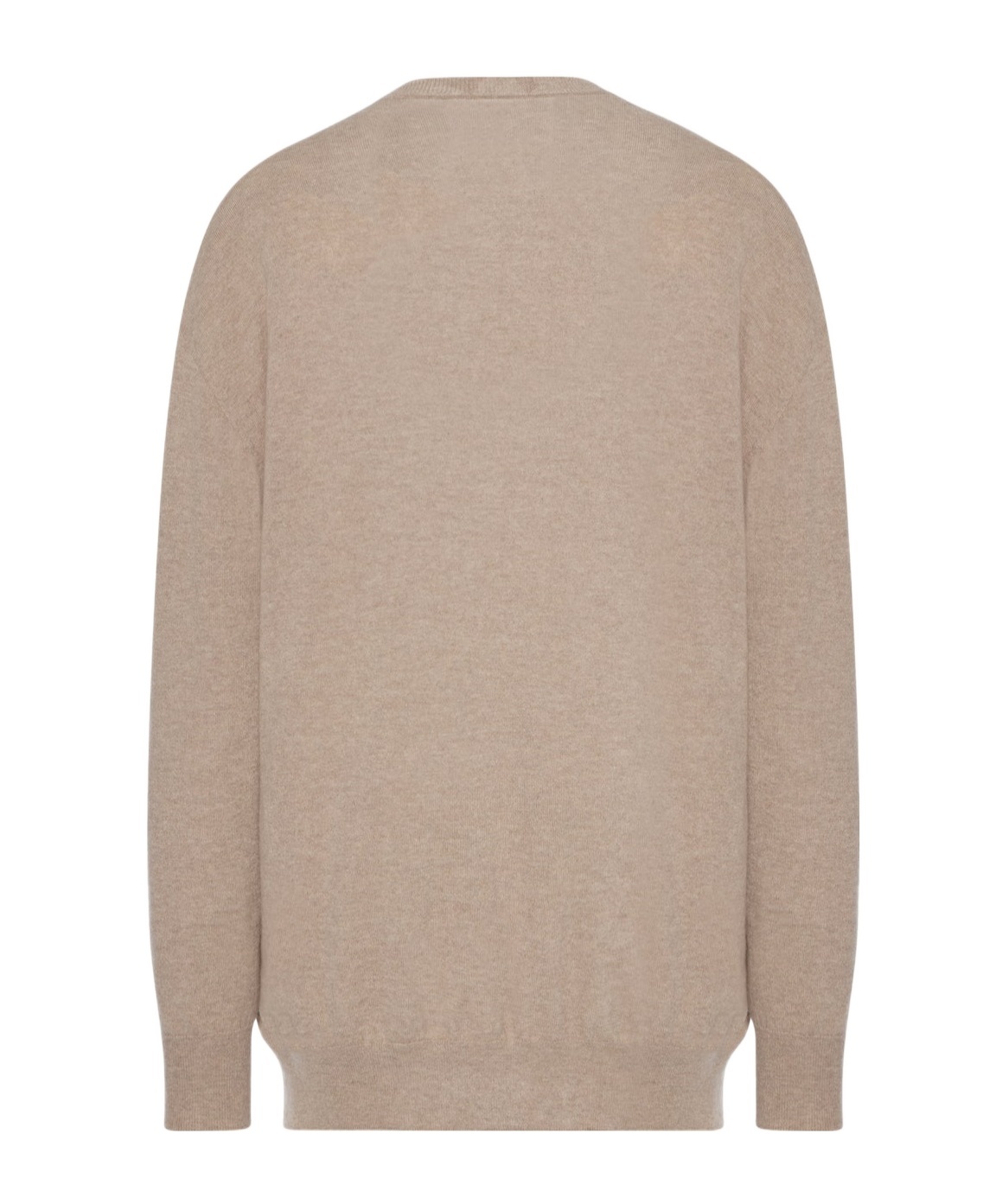 The Row Long-sleeved Cashmere Top In Nude