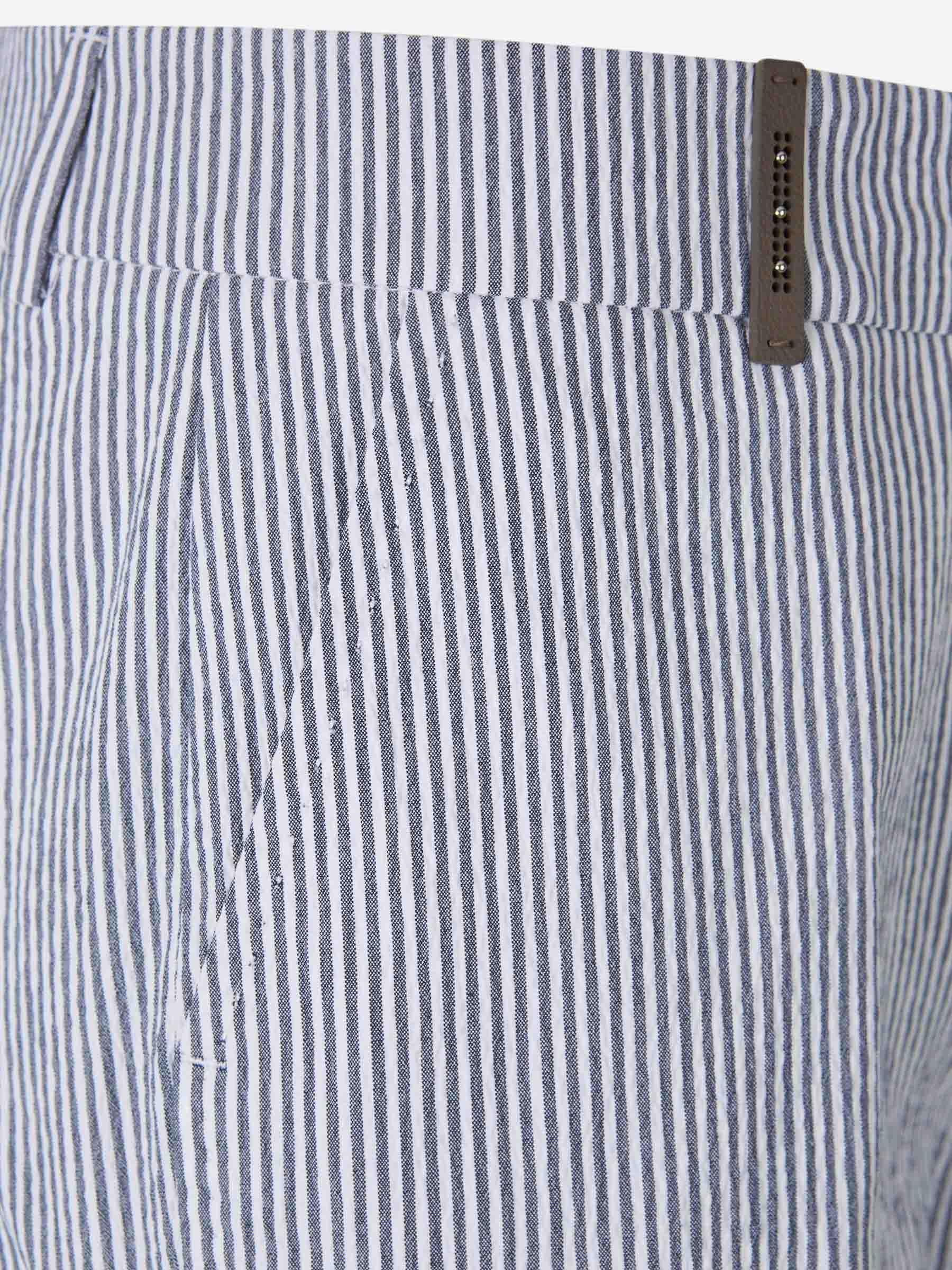 Peserico Belt-loop Casual Pants In Gray