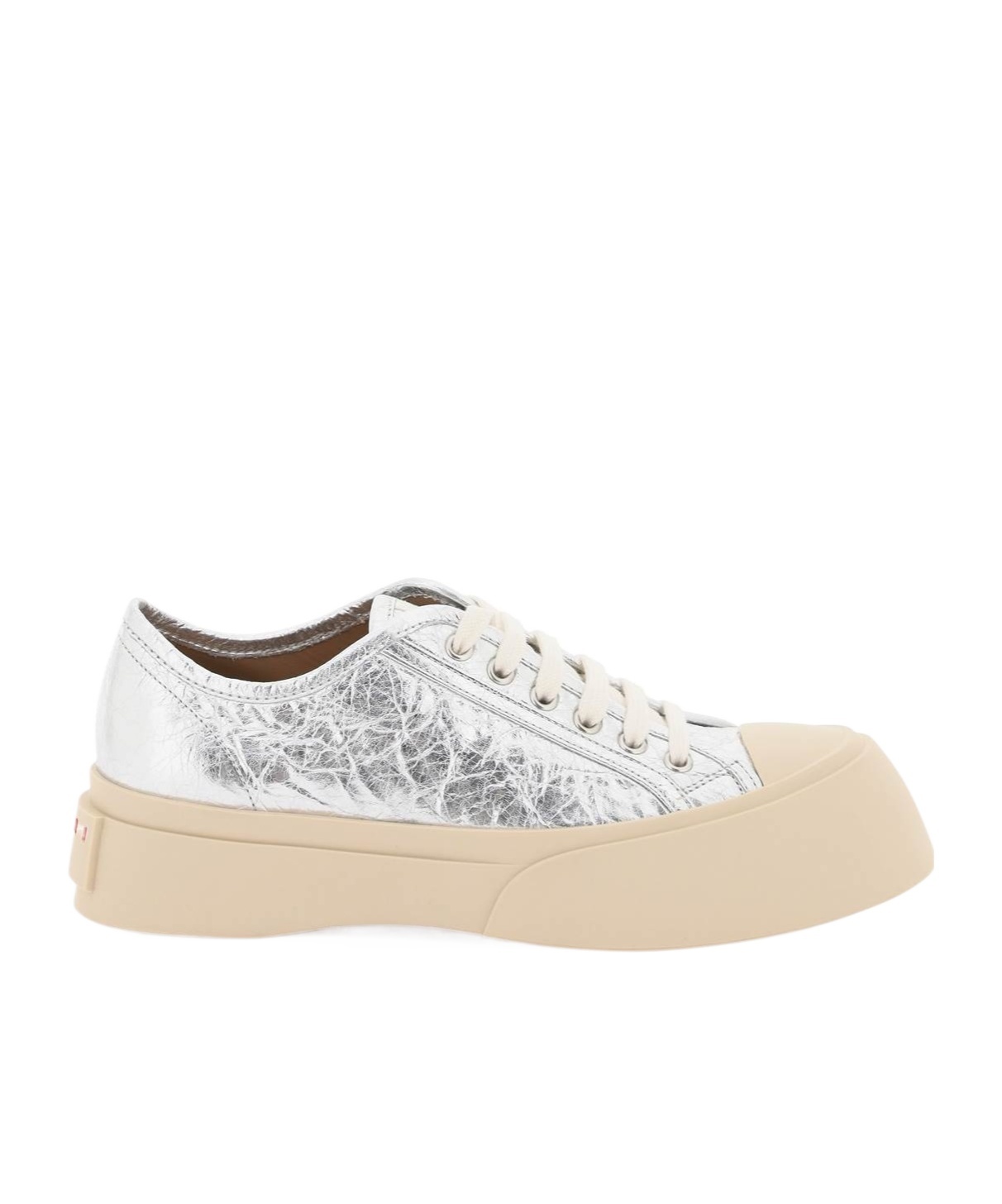Marni Pablo Lace-up Sneakers In Gray