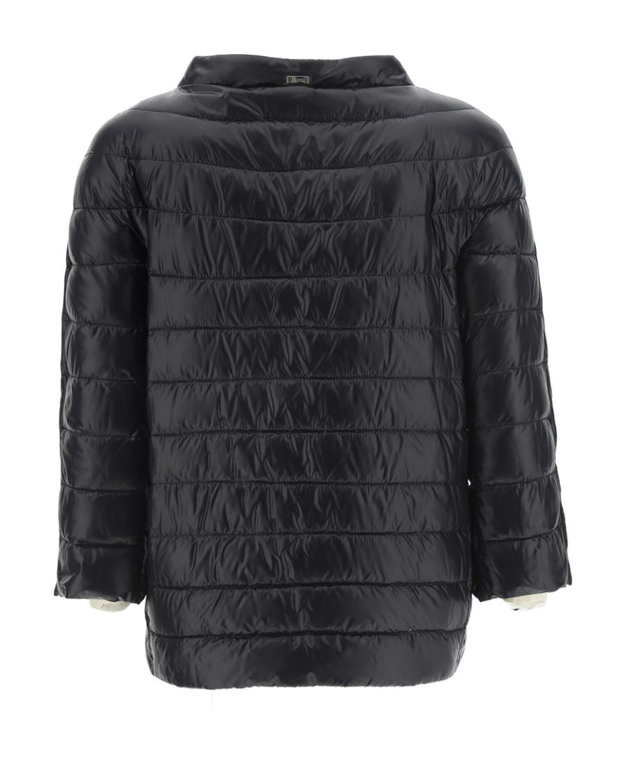HERNO MOCK-NECK QUILTED PUFFER JACKET