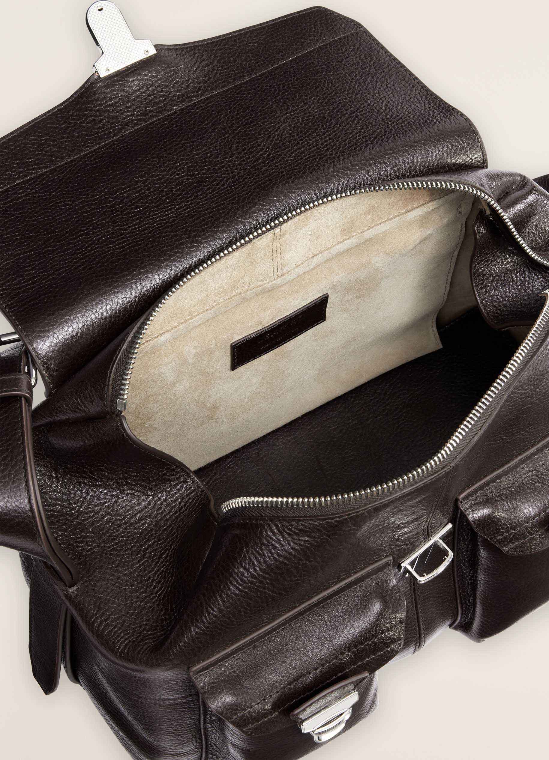 Lemaire Medium Shoulder Bag In Brown