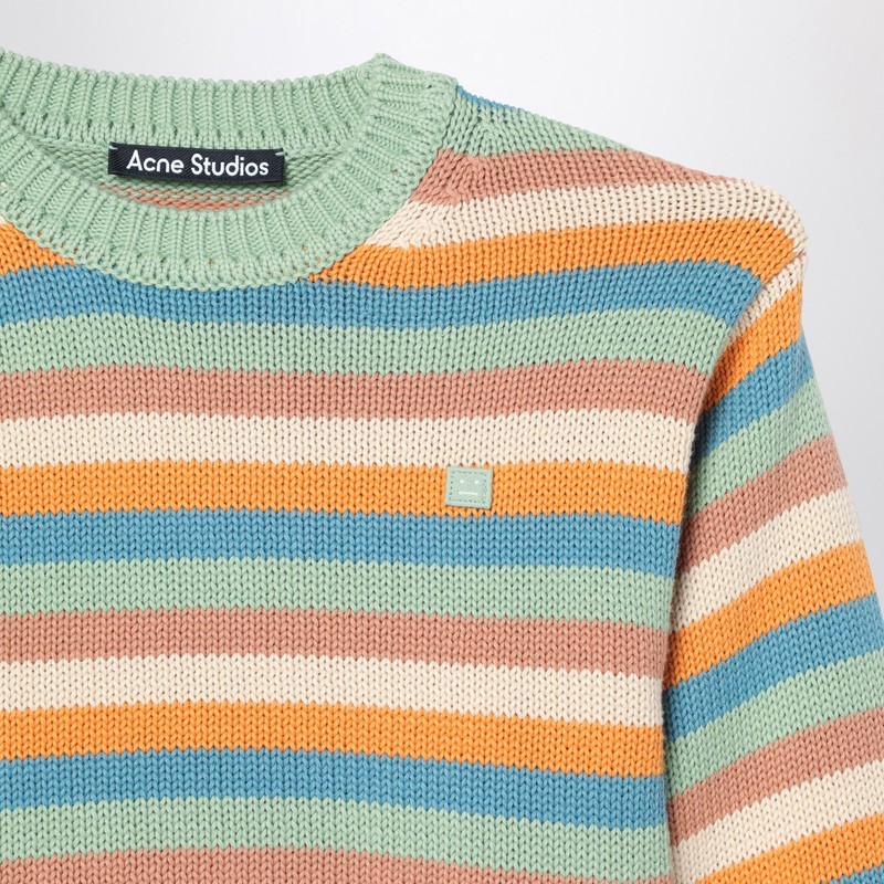 Acne Studios Long-sleeved Sweater In Nude