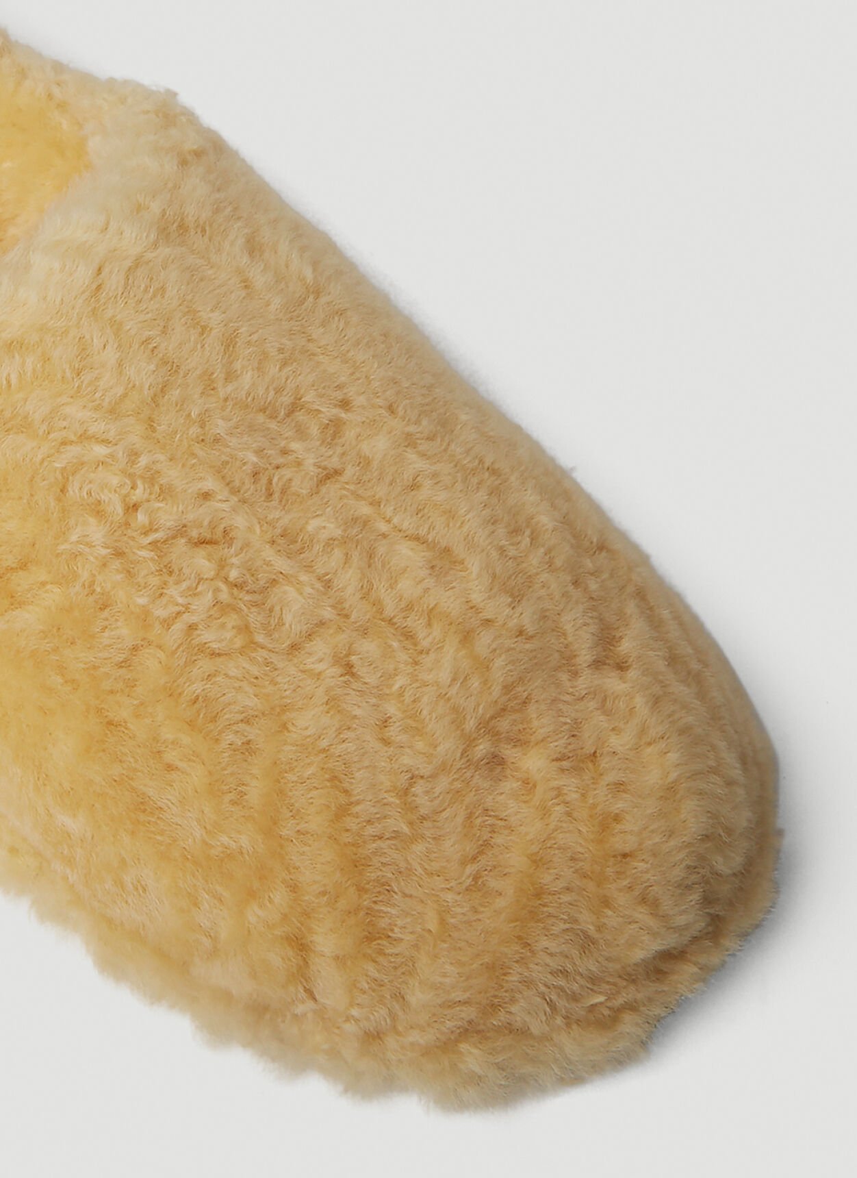 JIL SANDER SHEARLING SLIPPERS