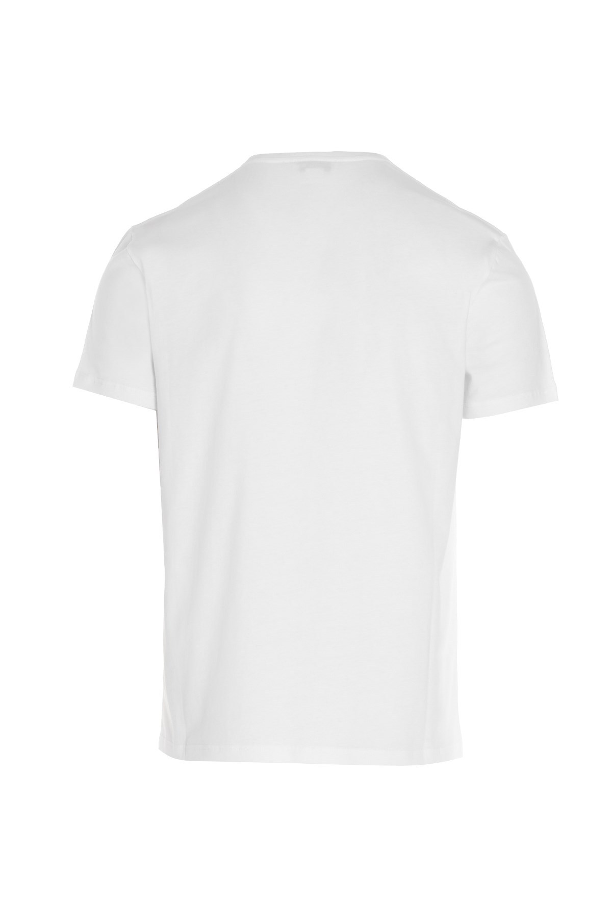 Alexander Mcqueen White Embroidered Logo T-shirt In White
