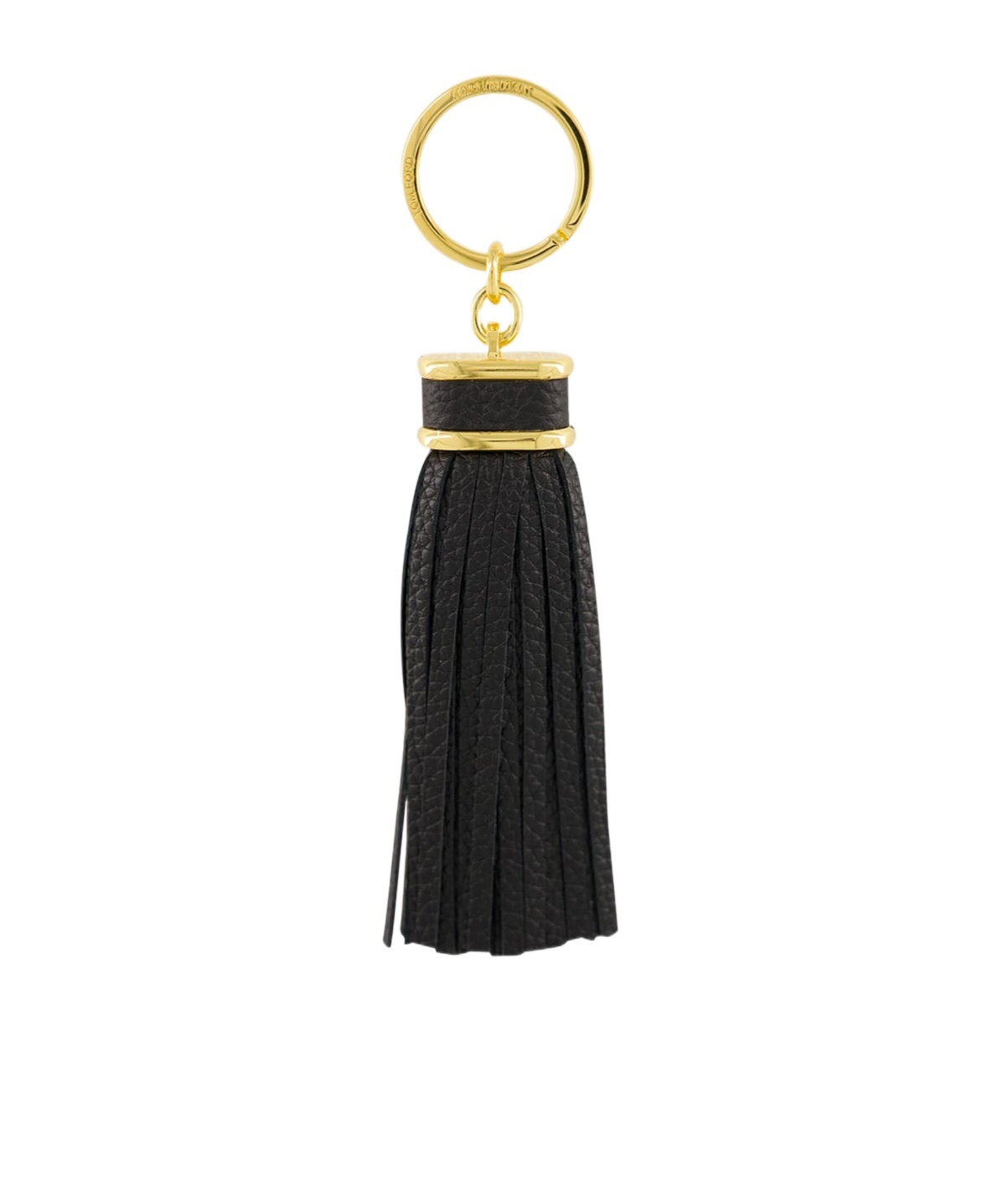Tom Ford Tasselled Leather Keyring In Multi