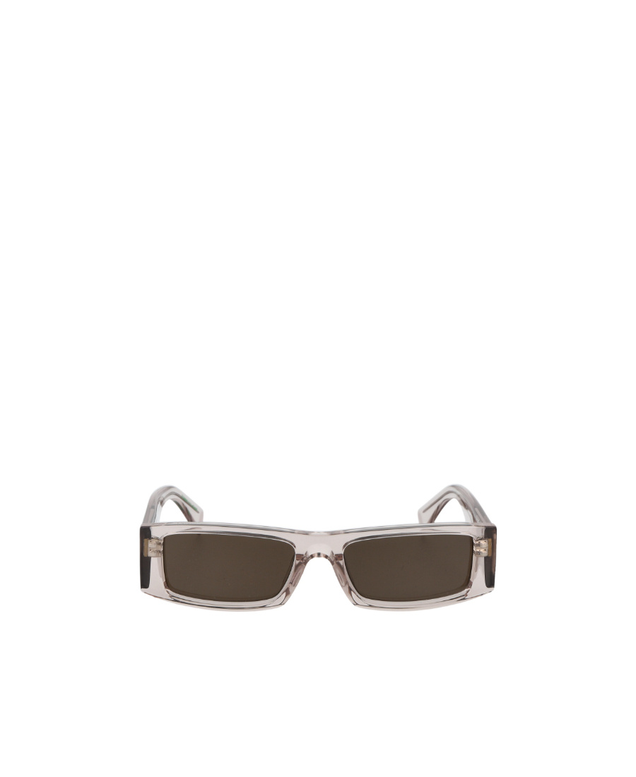 Tommy Hilfiger Number-detail Rectangle-frame Sunglasses In Gray