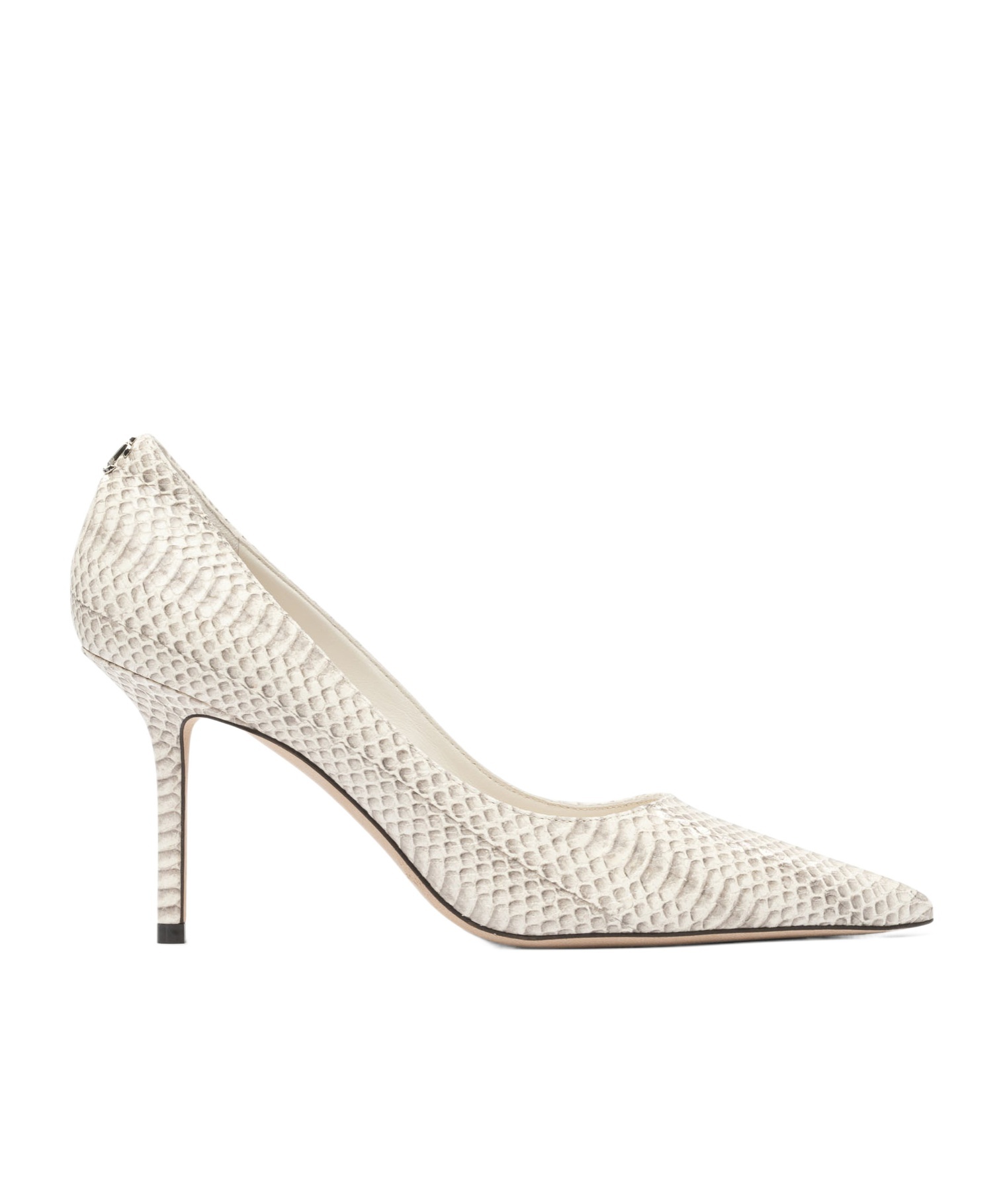Jimmy Choo Pointed High Heels In White