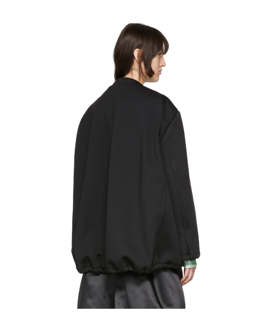 We11 Done Single-breasted Blazer In Black