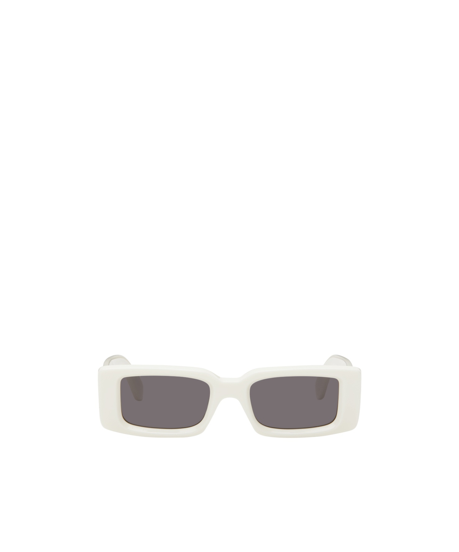 Off-white Arthur Rectangular Frame Sunglasses In Gray
