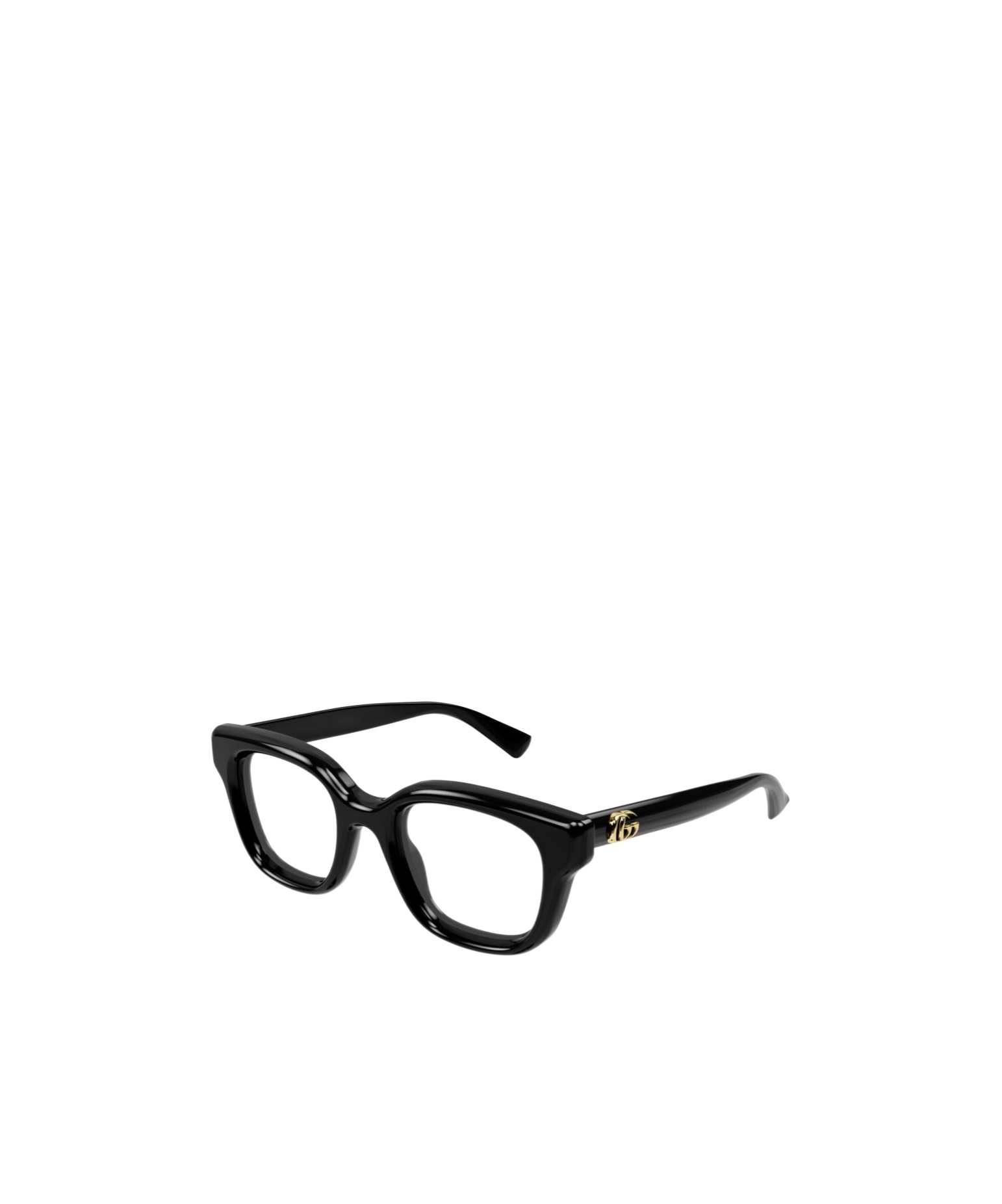 Gucci Geometric Flat Mirror In Black