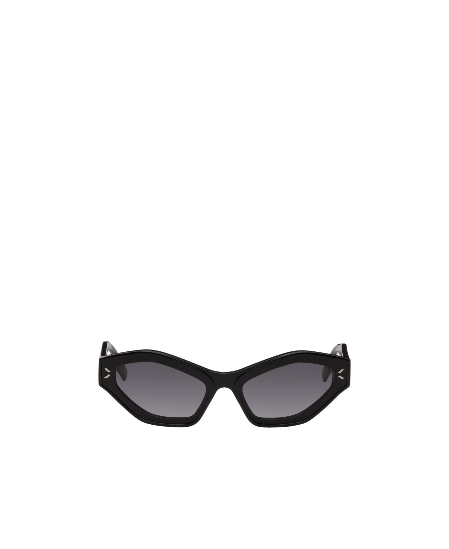 Mcq By Alexander Mcqueen Logo Sunglasses In Black