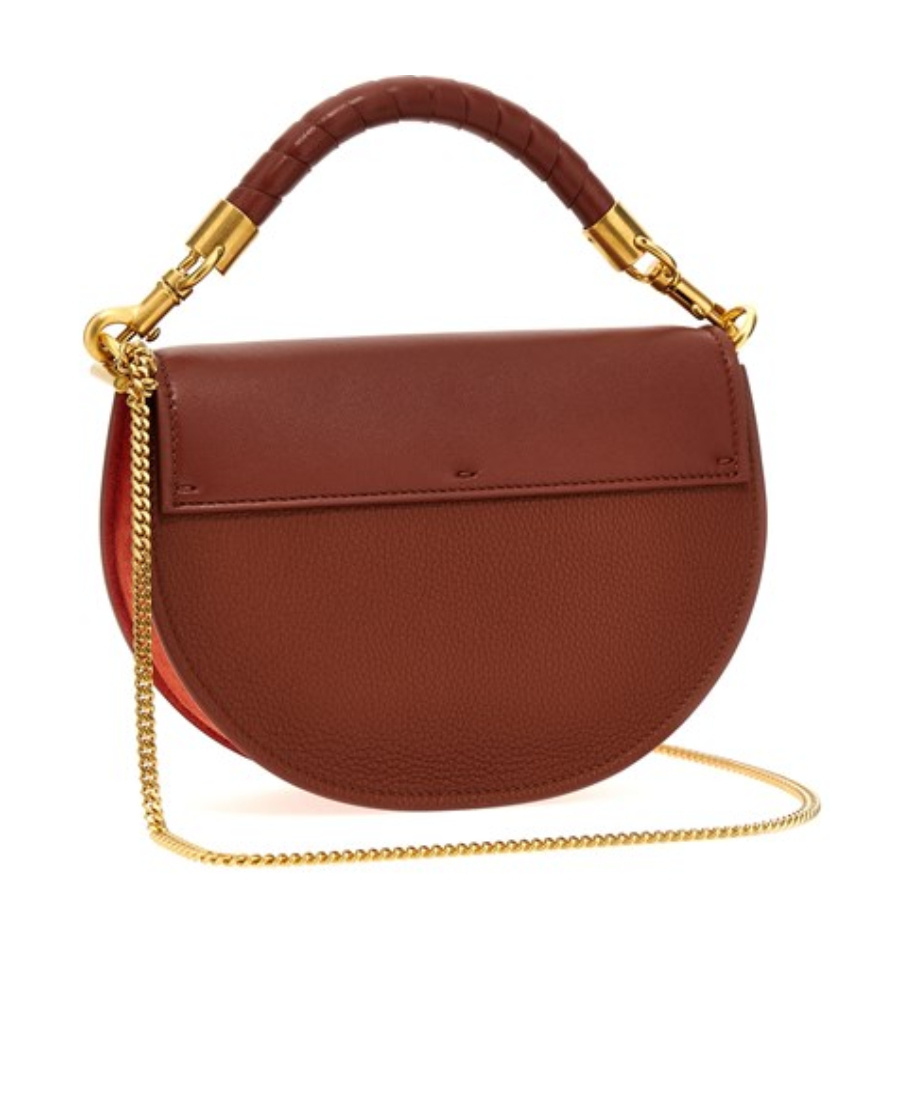 Shop Chloé Marcie Crossbody Bag In Brown