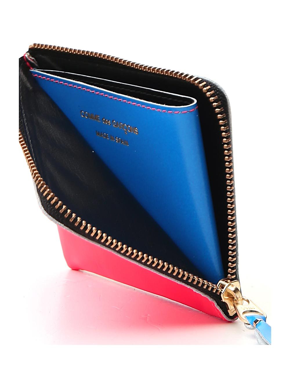 Comme Des Garçons 'super Fluo' Wallet In Orange