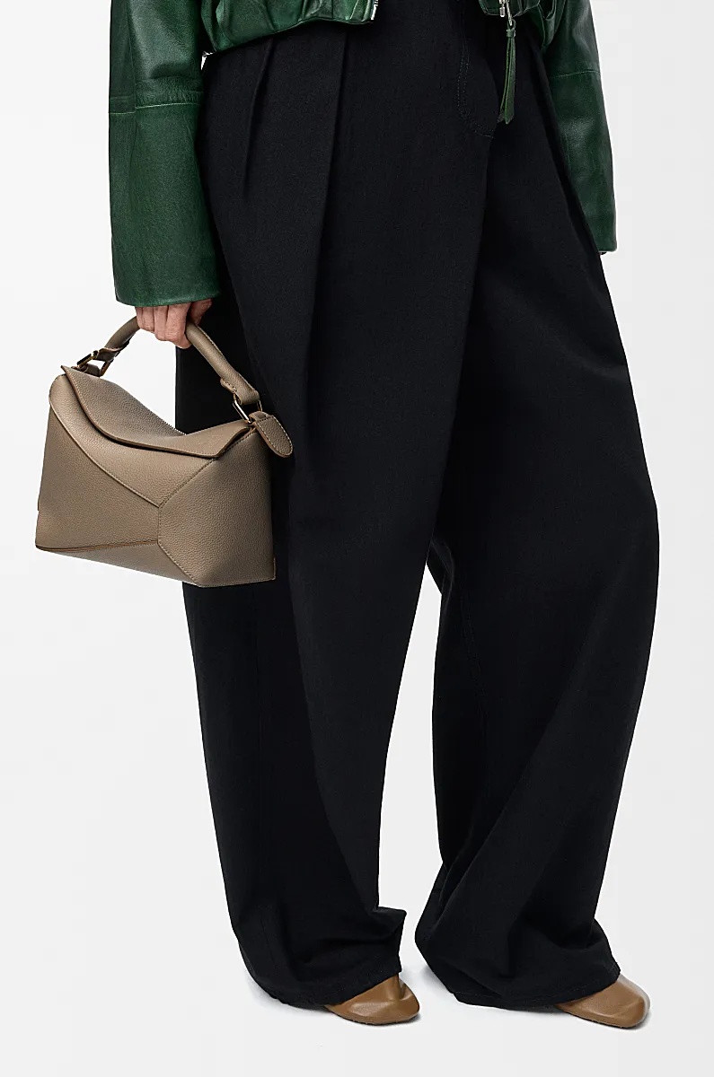 Loewe Small Puzzle Bag In Soft Grained Calfskin