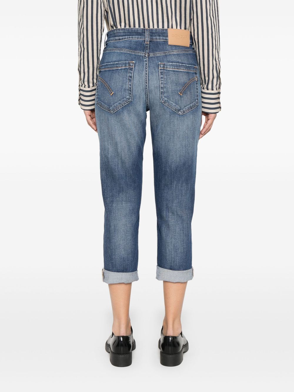 Dondup Koons Gioiello Jeans In Blue Denim In Blue