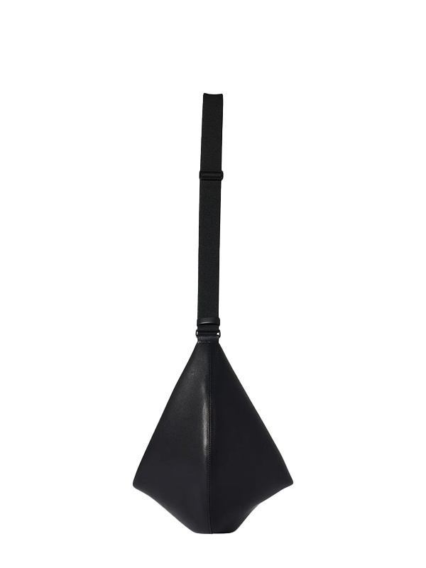 The Row Zipper Shoulder Bag In Black