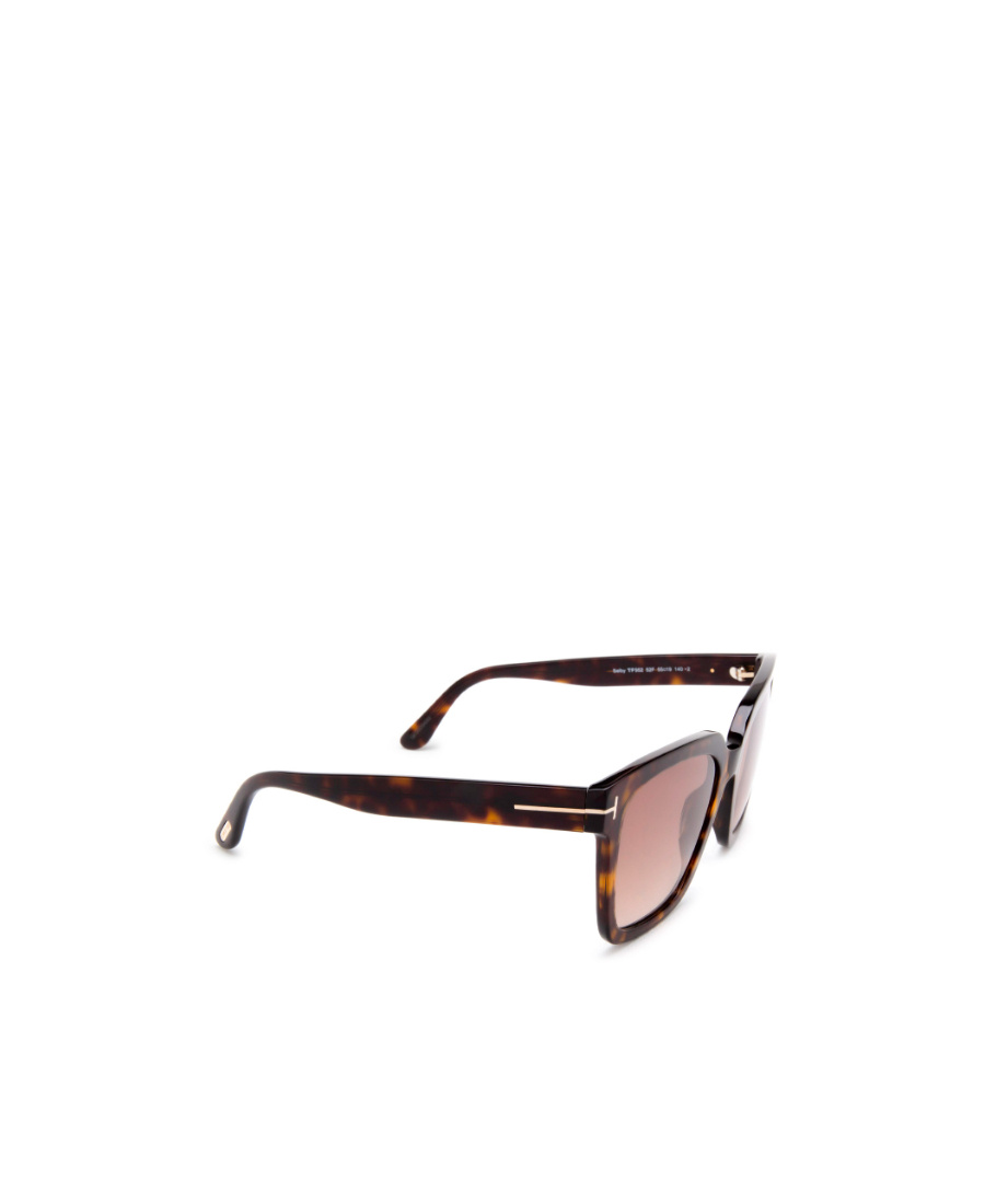 Tom Ford Eyewear Selby Square Frame Sunglasses In Black
