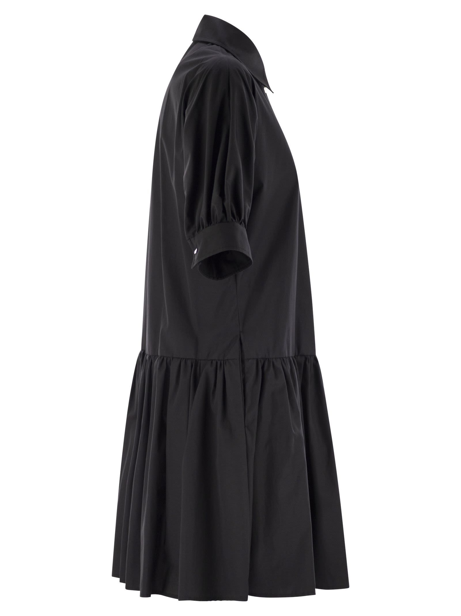 Max Mara Studio Caronte Poplin Chemisier Dress