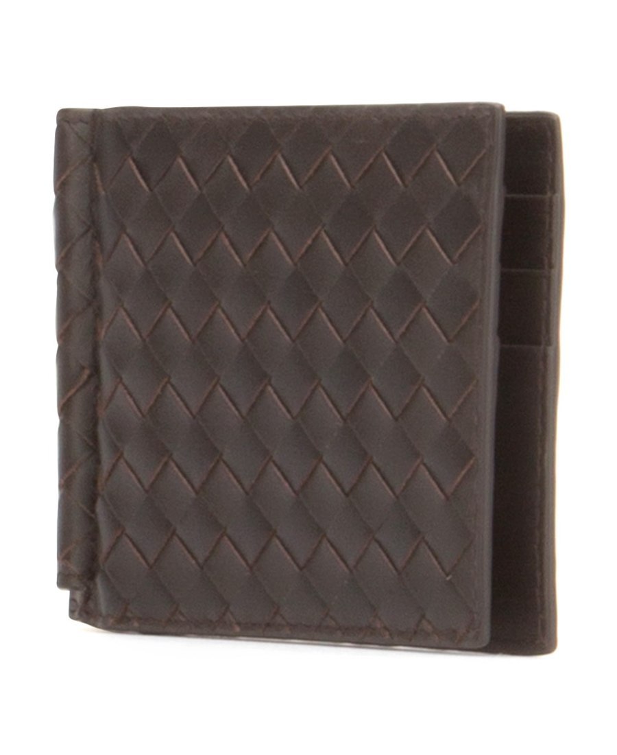 Shop Bottega Veneta Knit A Folding Purse In Black
