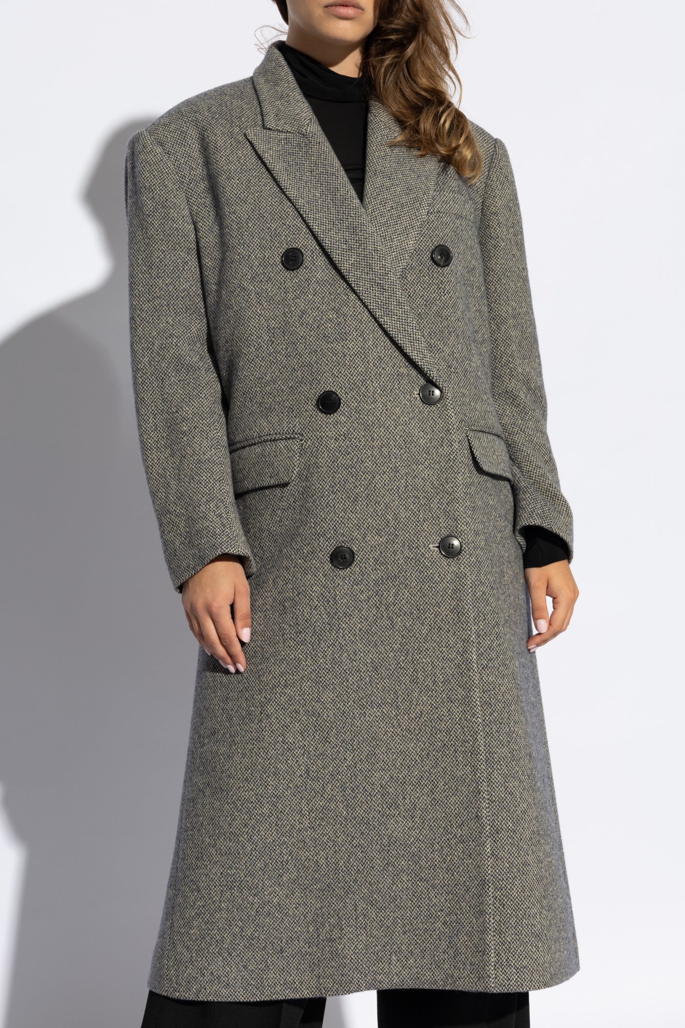 Isabel Marant Étoile Coat Isabel Marant Etoile Woman Color Black In Gray