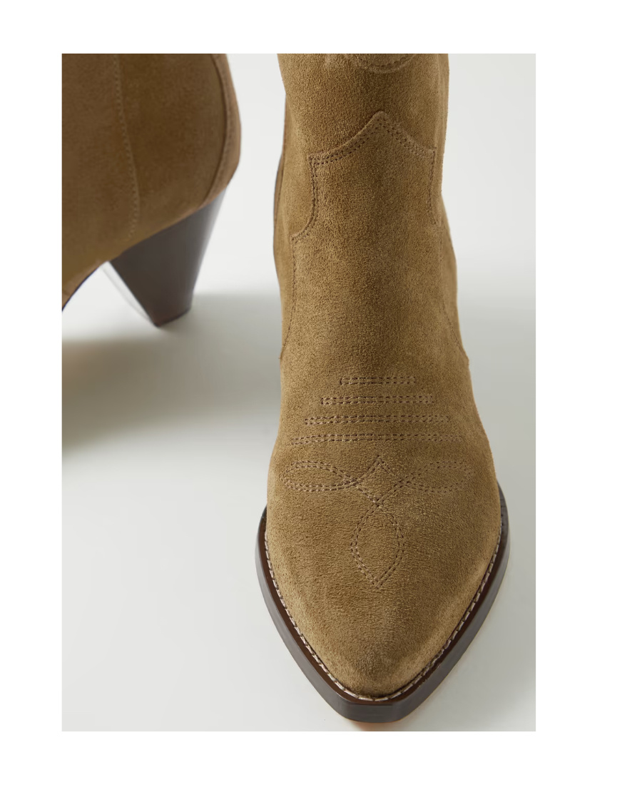 Shop Isabel Marant Darizo Suede Ankle Boots In Brown