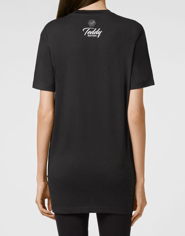 Philipp Plein Logo Details T-shirt In Black