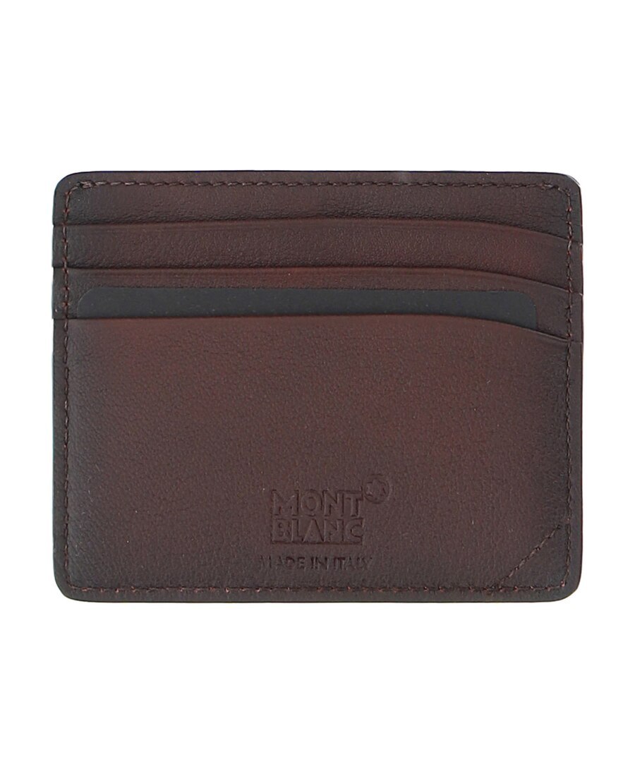 Montblanc Meisterstück 6cc Card Holder In Black
