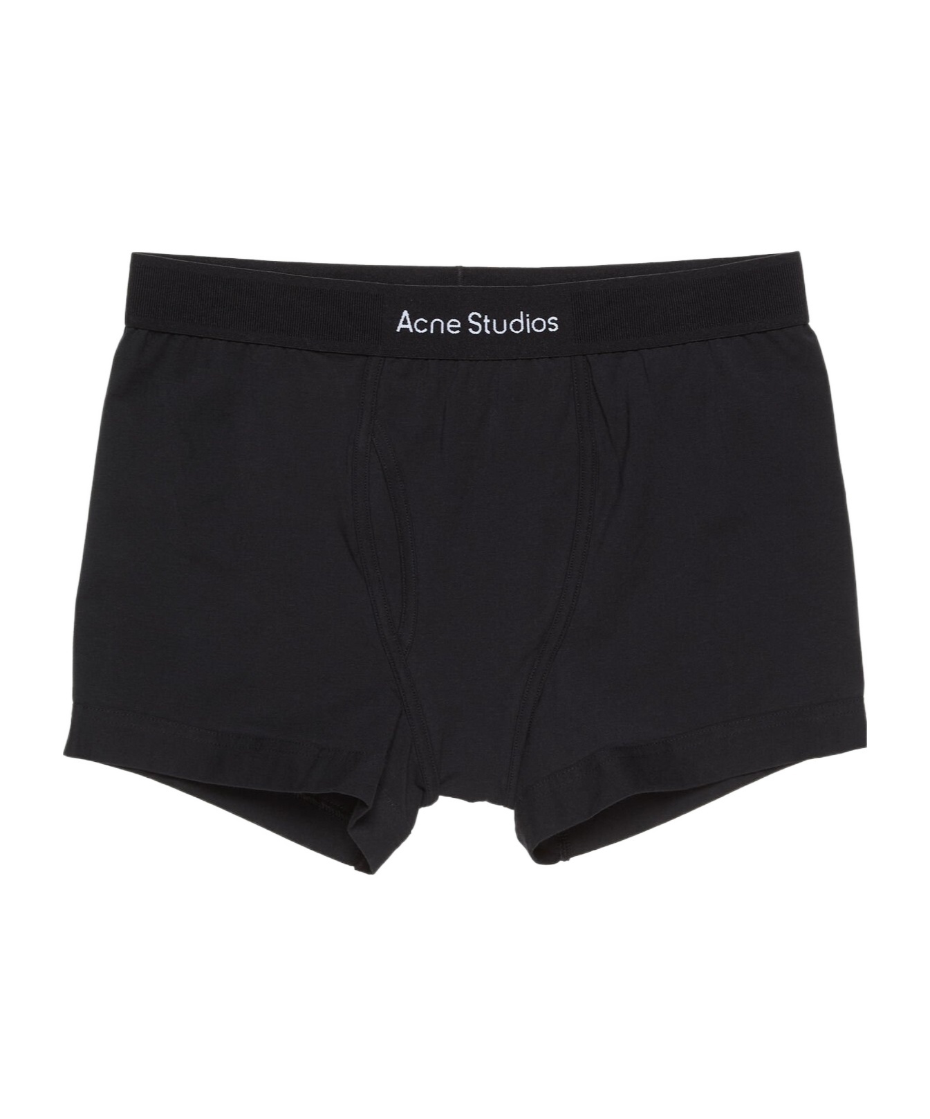 Acne Studios Logo Boxer Briefs In Black