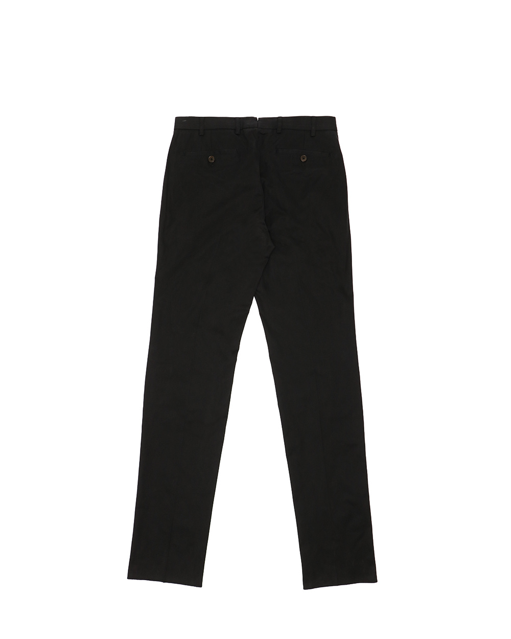 Ferragamo Wide-leg Trousers With Rear Patch Pocket In Black