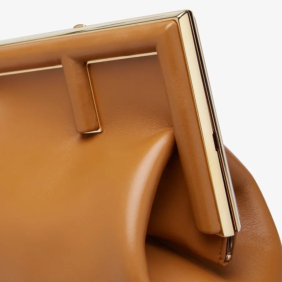 Fendi First Small Bag In Brown
