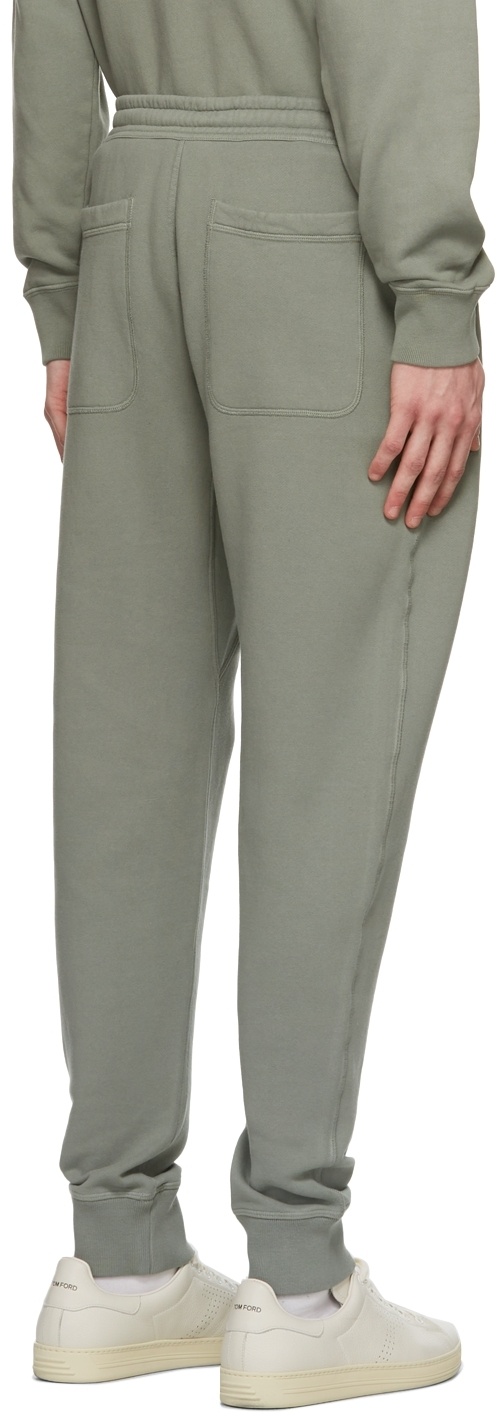 Tom Ford Lace-up Sweatpants In Gray