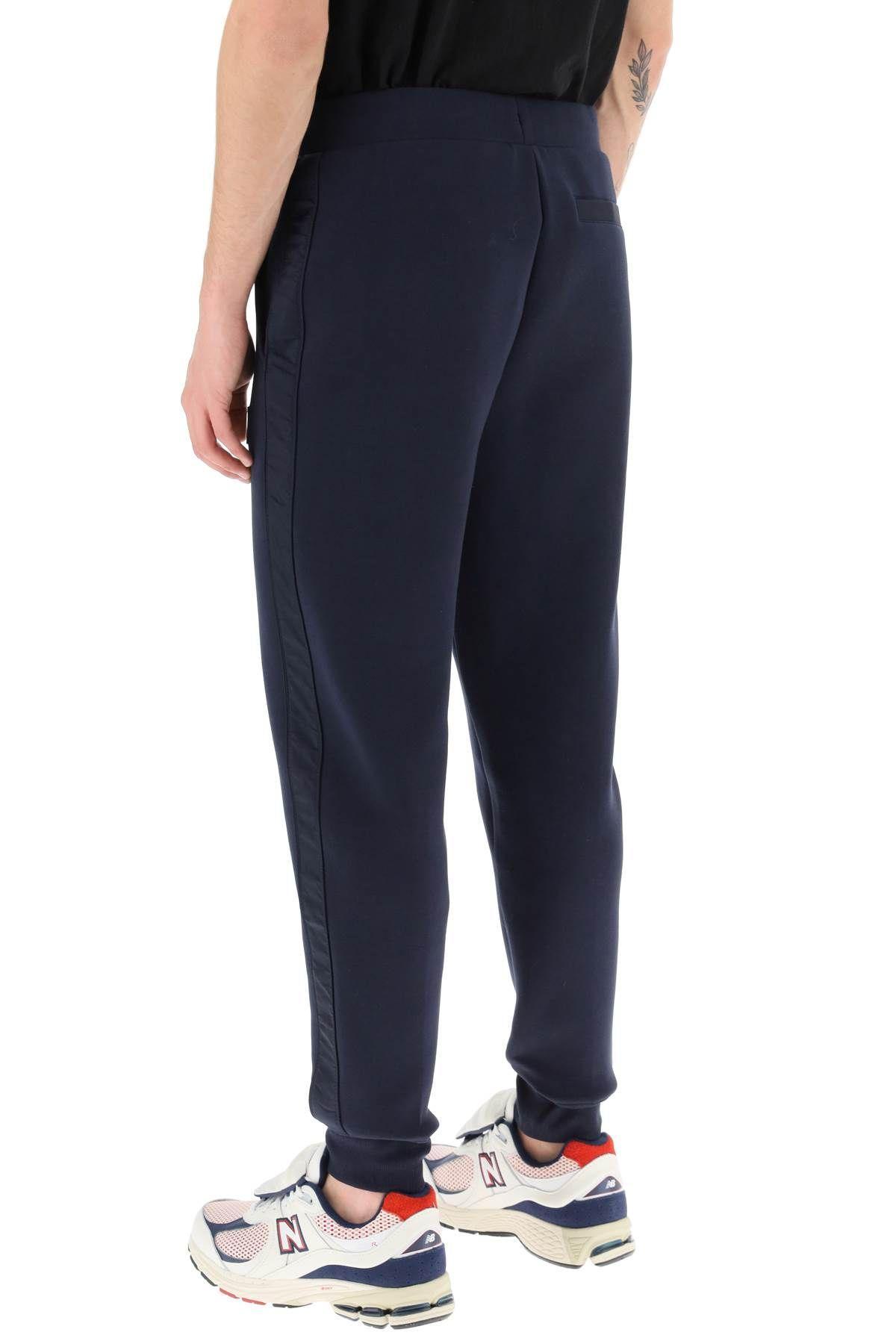 HUGO BOSS LOGO-PLAQUE TRACK PANTS