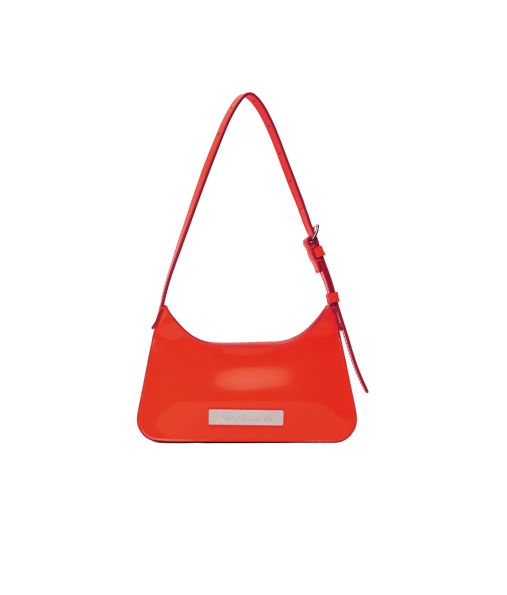 Acne Studios Platt Micro Shoulder Bag In Red