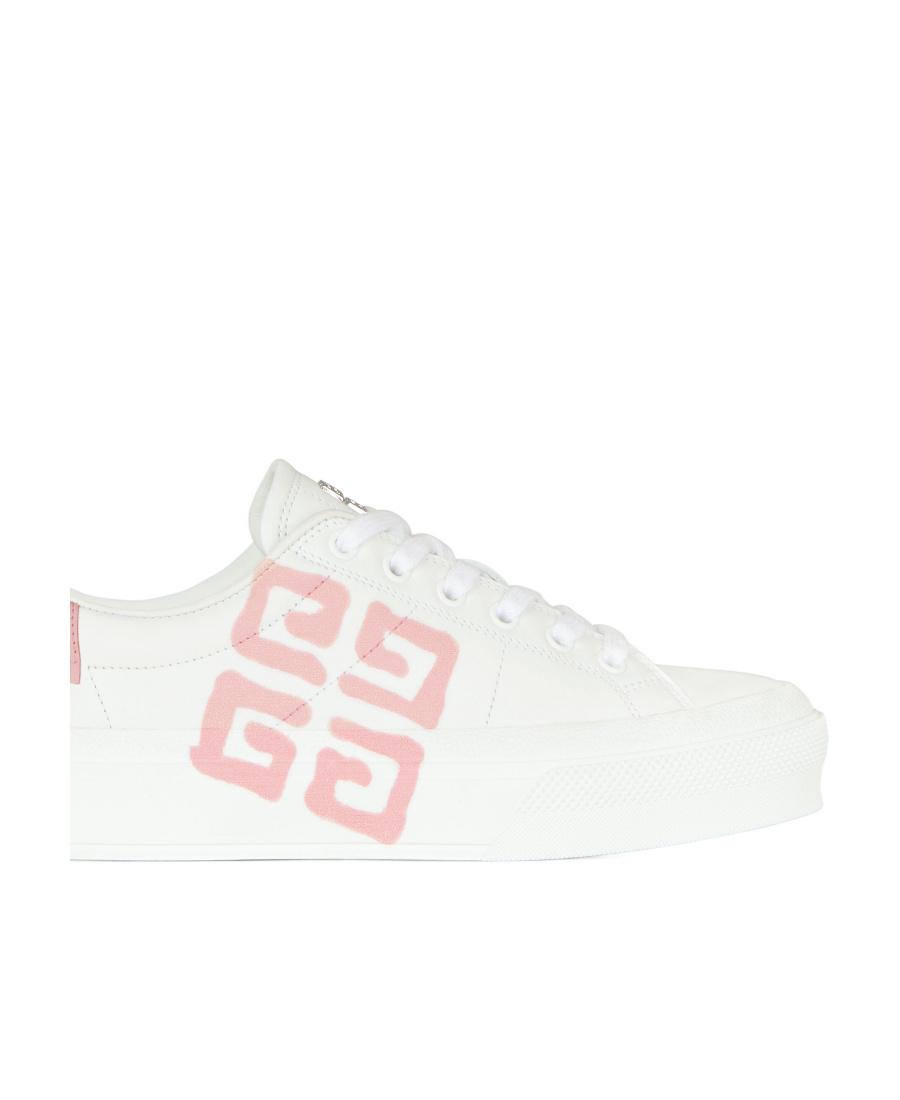 Givenchy Flat-bottomed Sports Shoes In White