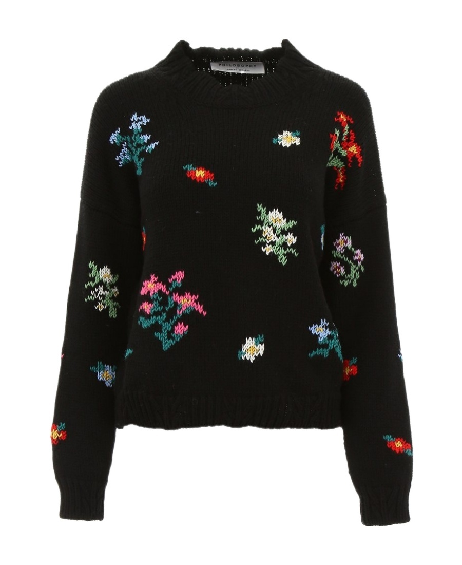 Philosophy Di Lorenzo Serafini Sweater In Black